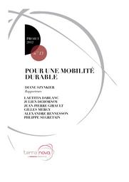 Pour une mobilité durable. Projet 2012 - Contribution n°13. | DABLANC (L)