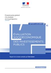 L'évaluation socioéconomique des investissements publics. Tome 1 - Rapport final.- 349 p. Tome 2.- pag. mult. | QUINET E.