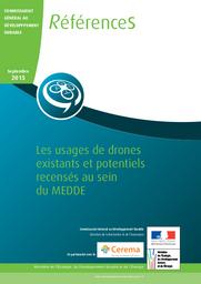 Les usages des drones existants et potentiels recensés au sein du MEDDE. | FIDELI (JP)