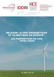 Relever le défi énergétique et climatique en Europe : les propositions de cinq think tanks. | GUILLOU (A)