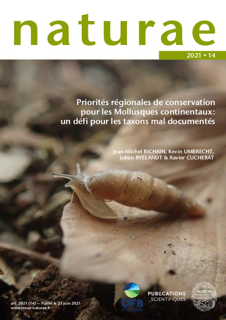 Priorité régionale de conservation pour les mollusques continentaux : un défi pour les taxons mal documentés | 