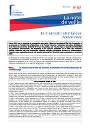 Le diagnostic stratégique France 2025. | BASSALER (N)