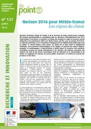 Horizon 2016 pour Météo-France. Les enjeux du climat. | MAOCEC (C)