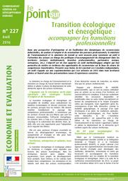 Transition écologique et énergétique : accompagner les transitions professionnelles. | MARTIN L