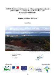Etude diachornique sur les mileux agro-pastoraux du site Nature 2000 "Sommets et versants orientaux de la Margeride" FR8301079 | Campagne Jean-Luc