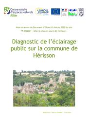 Diagnostic de l'éclairage public sur la commune de Hérisson | GIRARD Marion