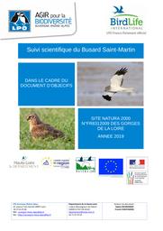 Suivi scientifique du Busard Saint-Martin - dans le cadre du DocOb - Site Natura 2000 des Gorges de la Loire FR8312009 | LPO Auvergne-Rhône-Alpes