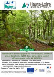 identification et cartographie des forêts matures en massif ancien dans le site Natura 2000 des Gorges de la Loire et affluents partie sud FR8301081 | OFFICE NATIONAL DES FORETS