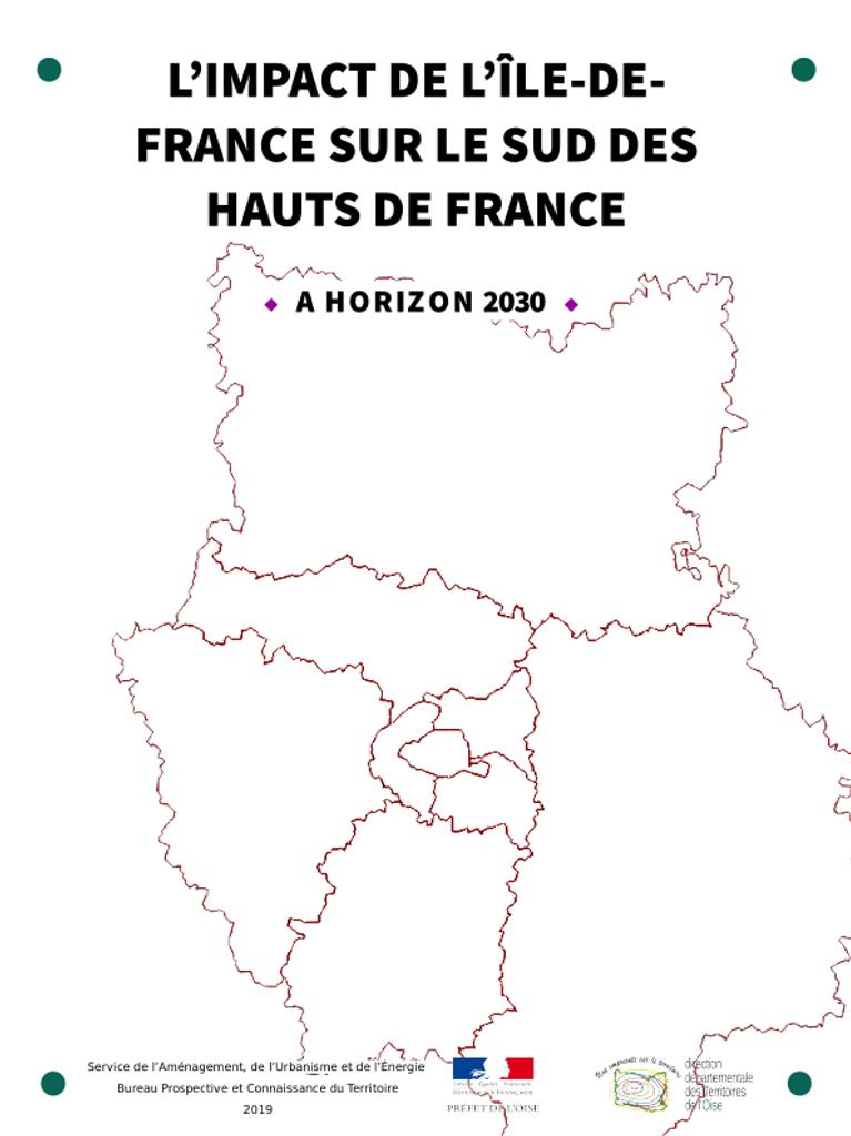 L’impact de l'Île de France sur le sud des Hauts de France à horizon 2030 | 