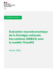 Évaluation macroéconomique de la Stratégie nationale bas-carbone (SNBC2) avec le modèle ThreeME | CALLONNEC Gaël