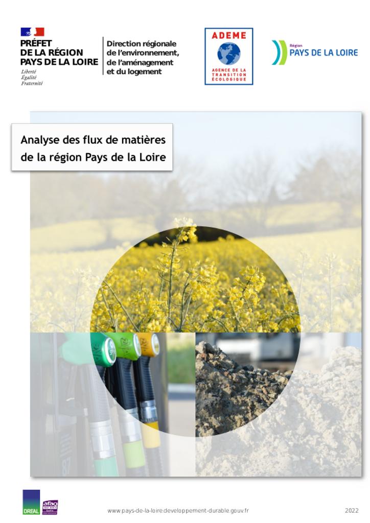 Comptabilisation des flux de matières à l’échelle des Pays de la Loire ( 2 volumes) | 