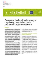 Comment évaluer les dommages psychologiques évités par la prévention des inondations ?