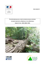 Etude entomofaune sur le projet de Réserve Naturelle Nationale du massif forestier de la Robertsau et de la Wantzenau | DIRECTION REGIONALE DE L'ENVIRONNEMENT, DE L'AMENAGEMENT ET DU LOGEMENT GRAND-EST. Auteur
