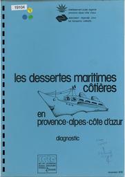 Les dessertes maritimes côtières en Provence-Alpes-Côte d'Azur : diagnostic | CETE Méditerranée