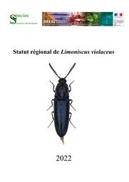 Statut régional de Limonisus violaceus | DIRECTION REGIONALE DE L'ENVIRONNEMENT, DE L'AMENAGEMENT ET DU LOGEMENT GRAND-EST. Auteur