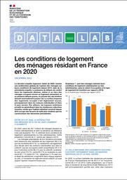 Les conditions de logement des ménages résidant en France en 2020 | BOUTCHENIK Béatrice