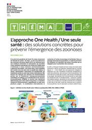 L’approche One Health / Une seule santé : des solutions concrètes pour prévenir l’émergence des zoonoses | COUDERC-OBERT Céline