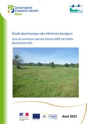 Etude diachronique des éléments bocagers - zone de protection spéciaale Natura 2000 Val d'Allier Bourbonnais (03) | THEVENARD Gaëlle