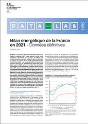 Bilan énergétique de la France en 2021 - Données définitives | MINISTERE DE LA TRANSITION ENERGETIQUE