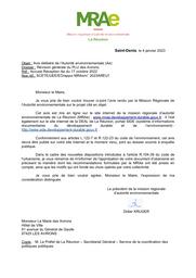 Révision générale du PLU des Avirons (avis délibéré de la MRAe de La Réunion) - Commune des Avirons | MISSION REGIONALE D'AUTORITE ENVIRONNEMENTALE LA REUNION. Autorité environnementale