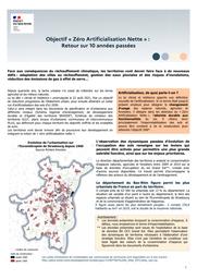 Plaquette ZAN - Objectif "Zéro Arificialisation Nette" : Retour sur 10 années passées | Préfecture du Bas-Rhin. Auteur