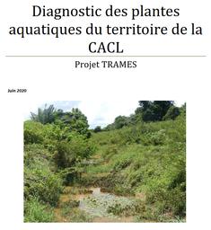 Diagnostic des plantes aquatiques du territoire de la CACL | LÉOTARD Guillaume