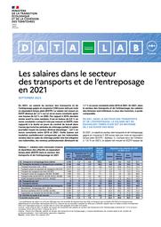 Les salaires dans le secteur des transports et de l’entreposage en 2021 | DEFRANCE Sébastien
