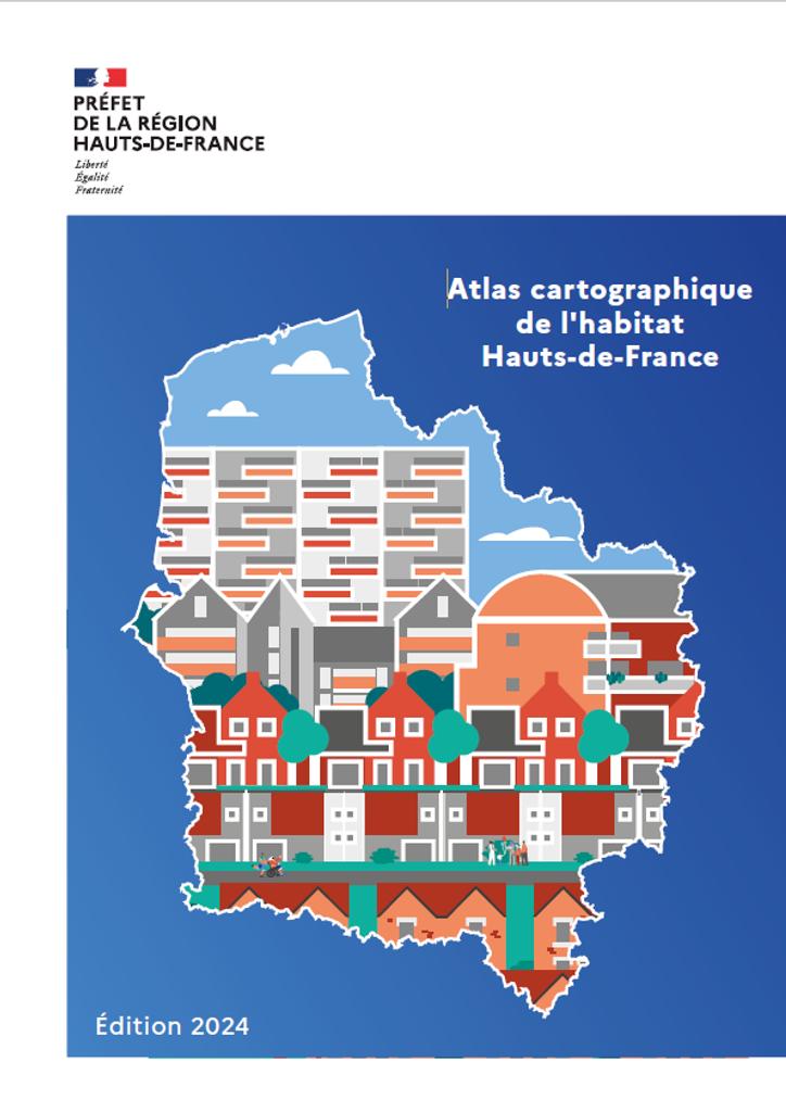 Atlas cartographique de l'habitat Hauts-de-France 2024. | 