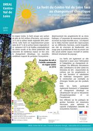 La forêt du Centre-Val de Loire face au changement climatique - Les enjeux : augmentation des risques mais aussi facteur d’atténuation et d’adaptation | DIRECTION REGIONALE DE L'ENVIRONNEMENT, DE L'AMENAGEMENT ET DU LOGEMENT CENTRE-VAL DE LOIRE