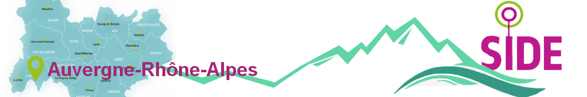 Bandeau de présentation du portail SIDE Auvergne-Rhône-Alpes
